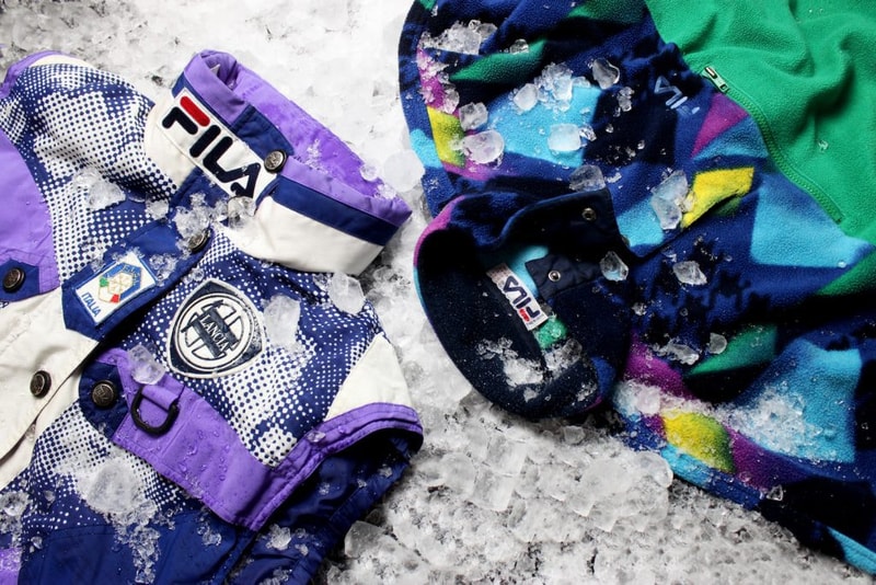 Too Hot Limited x FILA が80〜90年代のレトロなアーカイブアイテムをリリース トゥ ホット リミテッド フィラ ヴィンテージ レトロ magic line スキーウェア ハイプビースト