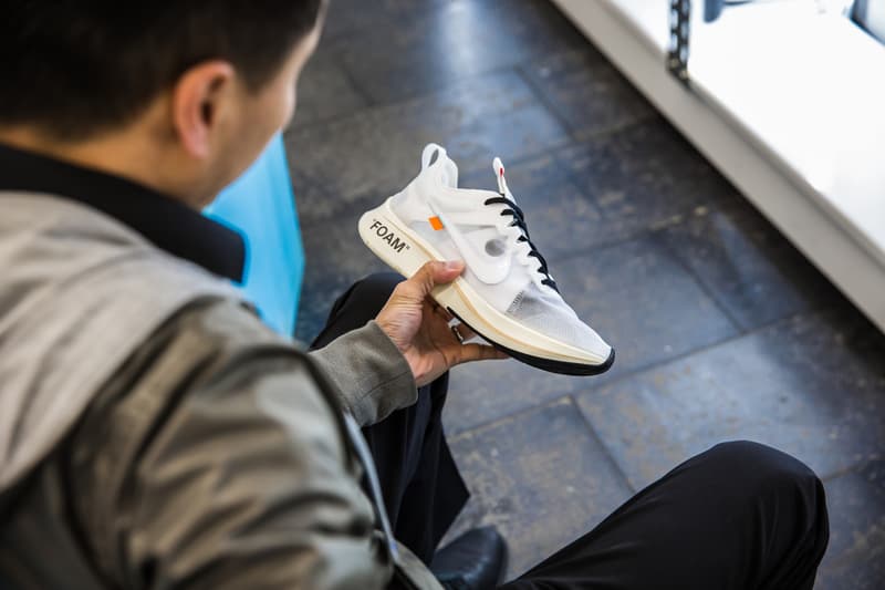 ロンドンのスニーカーショップ Footpatrol での Virgil Abloh x Nike “The Ten” 発売日の様子をキャッチ フットパトロール ロンドン ヴァージル アブロー ナイキ ザ・テン スニーカー フットウェア コラボ プロジェクト ハイプビースト hypebeast