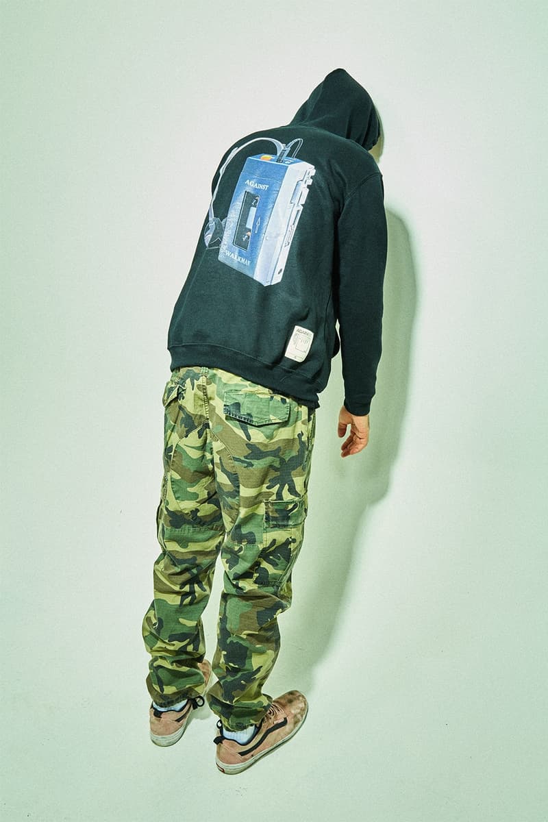 Against Lab より今の気分にぴったりハマる2017年秋冬コレクションが到着 東南アジア発の最注目ストリートブランドが映し出す、80年代から90年代のカルチャーとは？ フーディ Tシャツ 靴下 東南アジア アンダーグラウンドカルチャー