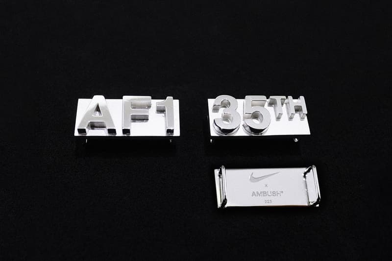 Ambush が Nike Air Force 1 の35周年に限定シューレースチャームを製作 Hypebeast Jp Ambush が Nike Air Force 1 の35周年に限定シューレースチャームを製作 Hypebeast Jp