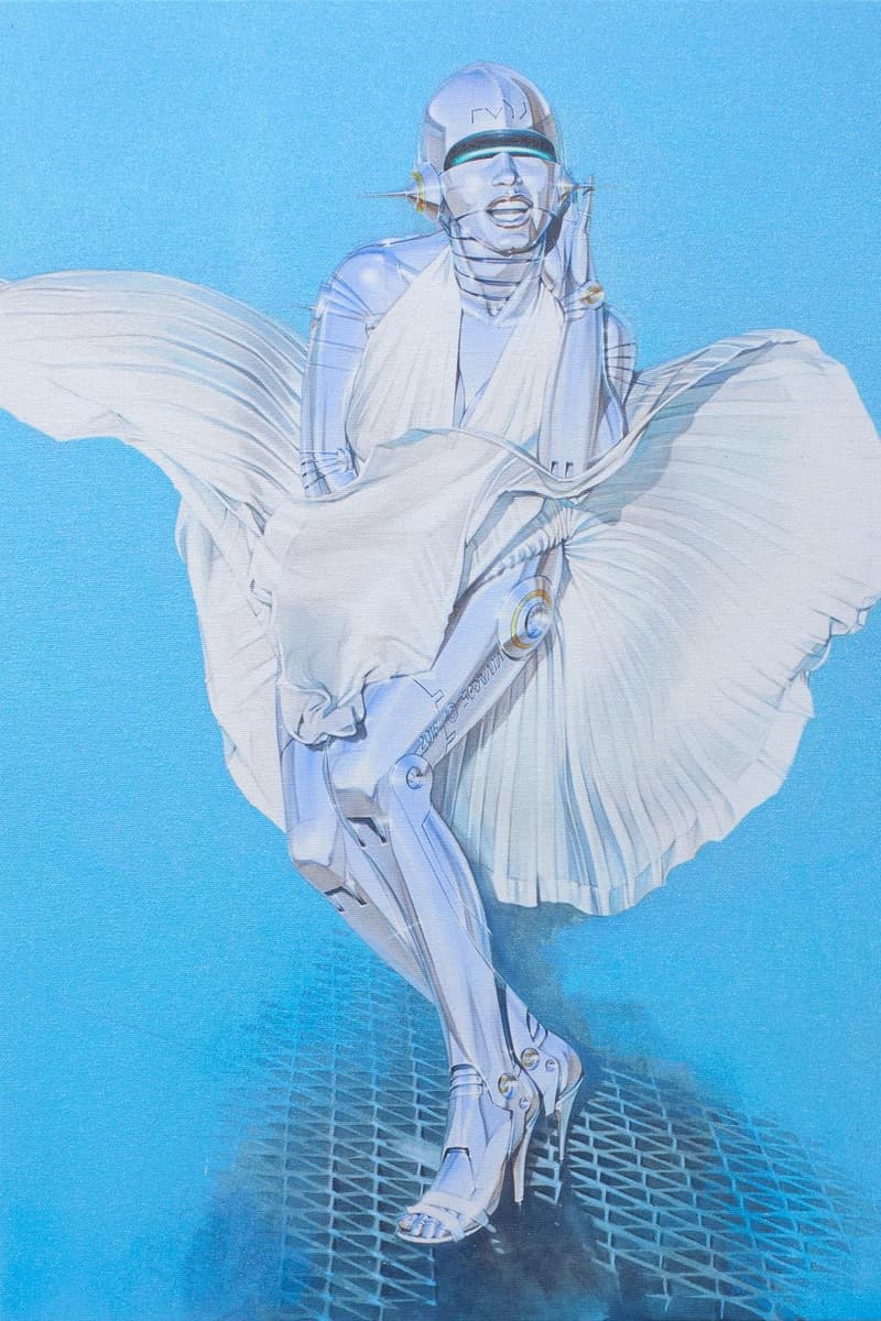 空山基 x Medicom Toy によるコレクター垂涎の限定 BE@BRICK ＆ R@BBRICK がお披露目 メディコム・トイ ベアブリック フィギュア 個展“Sawasdee Sexy Robot”のために製作したフィギュアには日本人レジェンドアーティストのデザイン美が色濃く反映される