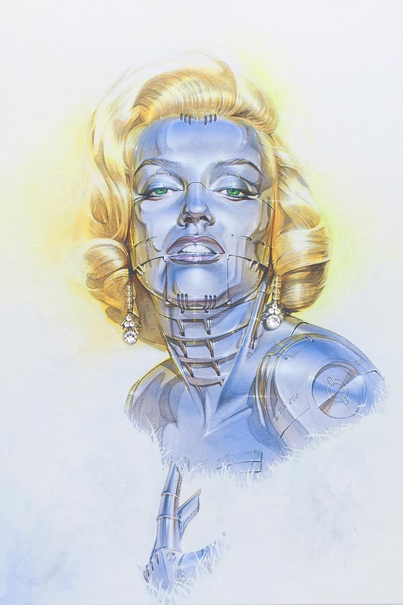 空山基 x Medicom Toy によるコレクター垂涎の限定 BE@BRICK ＆ R@BBRICK がお披露目 メディコム・トイ ベアブリック フィギュア 個展“Sawasdee Sexy Robot”のために製作したフィギュアには日本人レジェンドアーティストのデザイン美が色濃く反映される