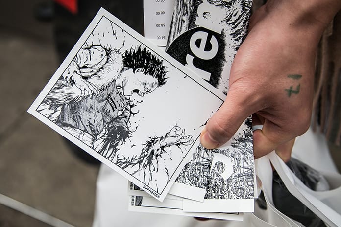 Supreme x『AKIRA』のロンドンローンチの様子をスナップ形式でレポート