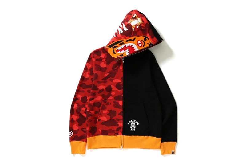 BAPE® よりブランドが誇るアイコニックなモチーフを組み合わせたスペシャルアイテムの数々が登場 エイプ　ベイプ タイガーシャーク HYPEBEAST　ハイプビースト