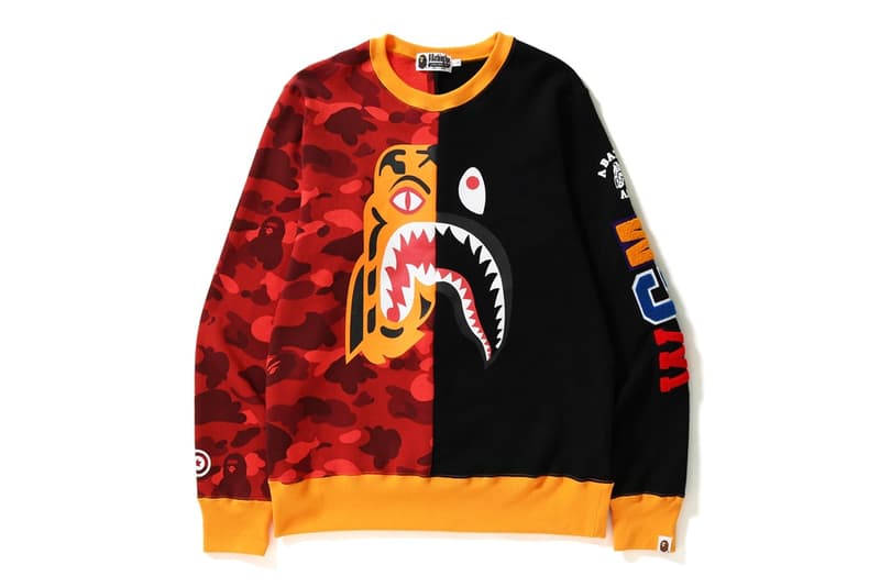 BAPE® よりブランドが誇るアイコニックなモチーフを組み合わせたスペシャルアイテムの数々が登場 エイプ ベイプ タイガーシャーク HYPEBEAST ハイプビースト