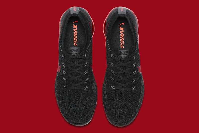 Nike Air VaporMax Flyknit が大人気カラーウェイ “Bred” を纏って登場 スニーカー