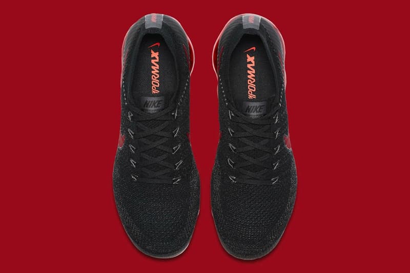Nike Air VaporMax Flyknit が大人気カラーウェイ “Bred” を纏って登場 スニーカー