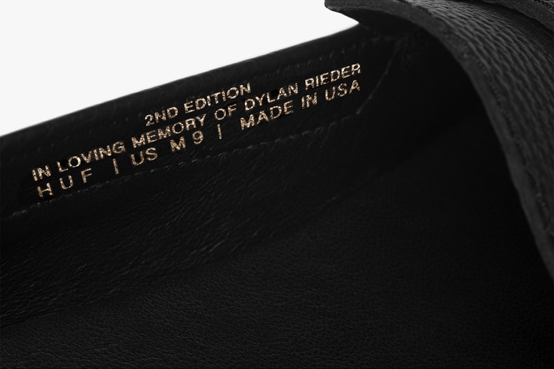 HUFより故ディラン・リーダーモデルのドライバーシューズが再登場 ハフ Dylan Rieder