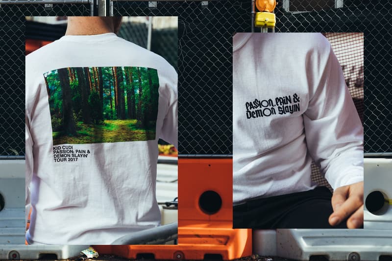 ヴァージル・アブローがデザインした Kid Cudi の “MR. RAGER” コレクションが期間限定販売中 virgil abloh キッド カディ ヴォージル アブロー カプセル コレクション マーチ ツアー Tシャツ グラフィック ハイプビースト hypebeast PASSION PAIN AND DEMON SLAYIN’
