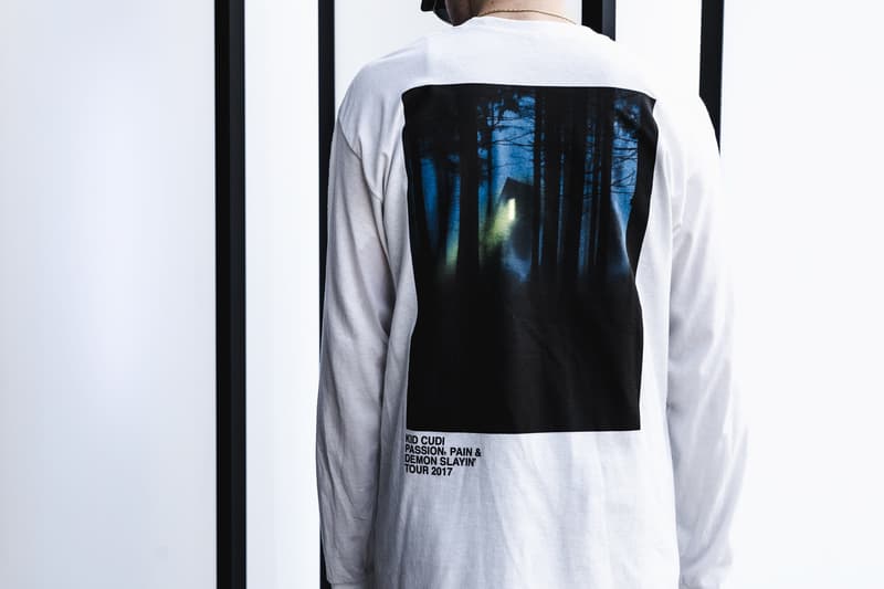 ヴァージル・アブローがデザインした Kid Cudi の “MR. RAGER” コレクションが期間限定販売中 virgil abloh キッド カディ ヴォージル アブロー カプセル コレクション マーチ ツアー Tシャツ グラフィック ハイプビースト hypebeast PASSION PAIN AND DEMON SLAYIN’