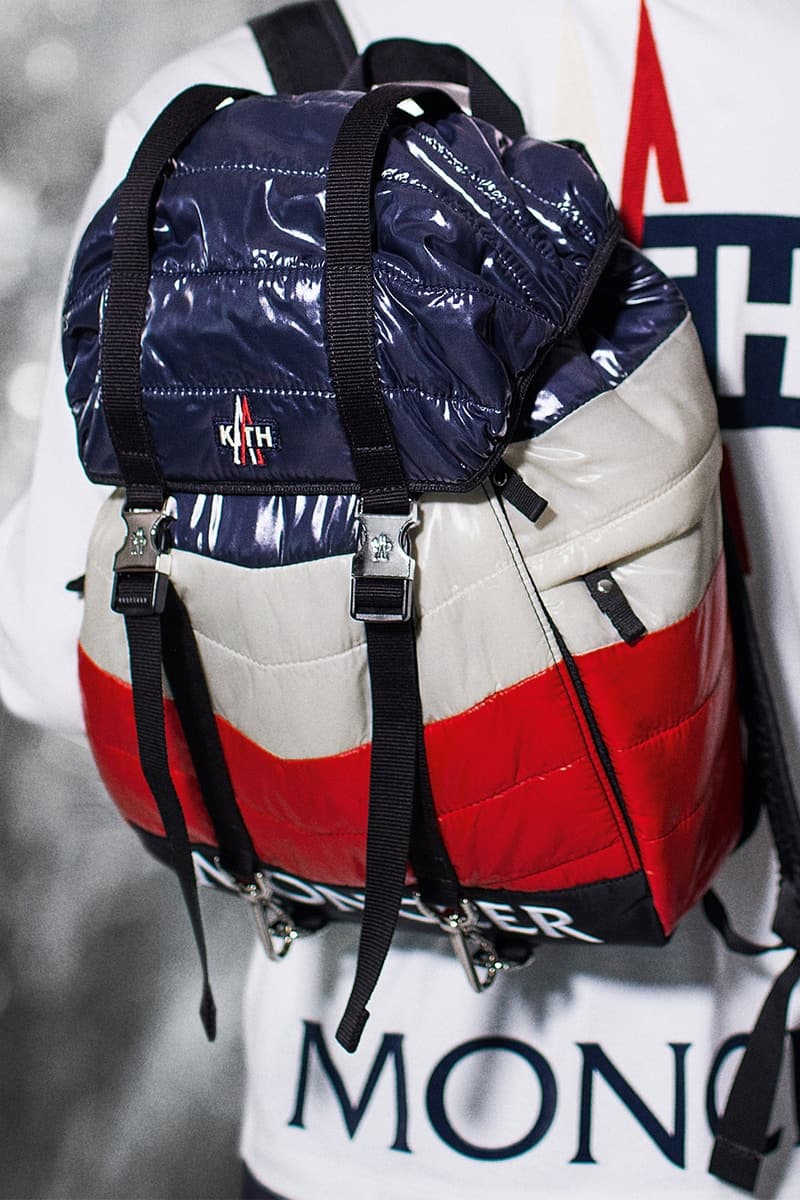 トリコロールカラーを基調とした KITH x Moncler 2017年秋冬コレクションをチェック 〈ASICS〉とのコラボフットウェア“GEL-Lyte Ⅲ”が3つのカラーウェイで登場  ダウンジャケット フーディ キルティングパンツ マウンテンブーツ バックパック スニーカー ASICS アシックス GEL-Lyte Ⅲ