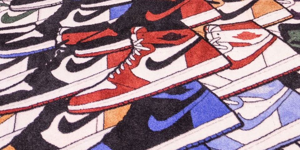 いまSNS上を話題を集めている Air Jordan 1 だらけのラグ “Rainbow 