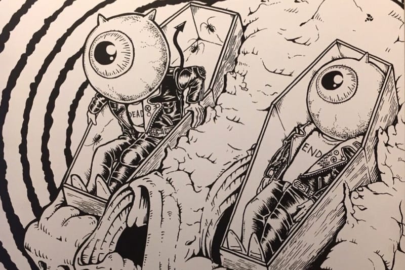 ニューヨーク、東京、名古屋のアーティストや彫師たちの作品が大集合