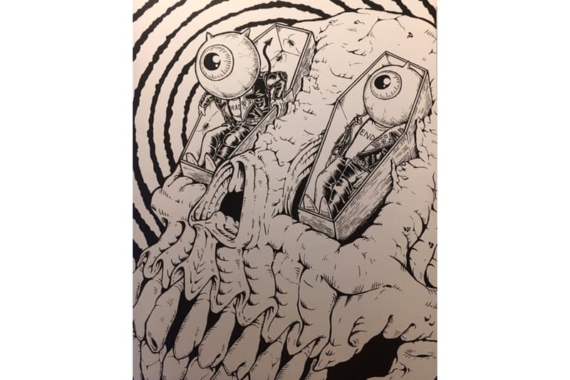 妖怪・モンスター展 tattoo Lowbrow Chris Garver AKILLA aka 彫倭 KAZZROCK GxBxT KONER GALLERY HYPEBEAST ハイプビースト