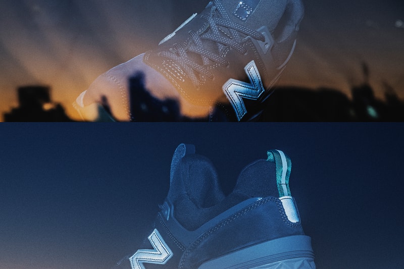 New Balance x mita sneakers による今までにない高機能コラボモデル“MS574 Blue Hour”が発売 天体をモチーフにした美しいカラーリングと豊富なスペックが最大の持ち味 フットウェア ハニカム構造 金網 東京改