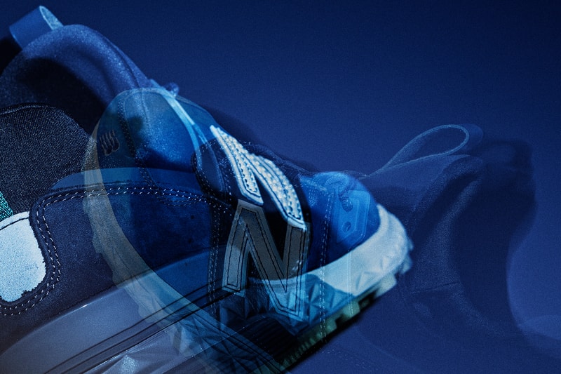 New Balance x mita sneakers による今までにない高機能コラボモデル“MS574 Blue Hour”が発売 天体をモチーフにした美しいカラーリングと豊富なスペックが最大の持ち味 フットウェア ハニカム構造 金網 東京改