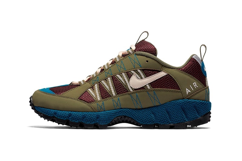 あのコラボモデルと瓜二つの Nike Air Humana 新作モデルが発売間近か？ 〈Supreme〉ロゴを排除し、アウトドア仕様のカラーへと変貌を遂げた最注目フットウェア トレイルランニングスニーカー アスレジャー