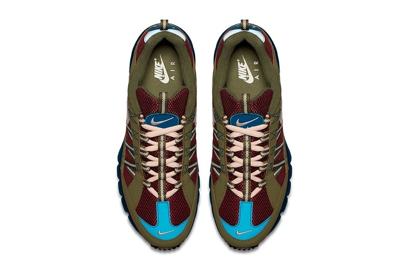 あのコラボモデルと瓜二つの Nike Air Humana 新作モデルが発売間近か？ 〈Supreme〉ロゴを排除し、アウトドア仕様のカラーへと変貌を遂げた最注目フットウェア トレイルランニングスニーカー アスレジャー