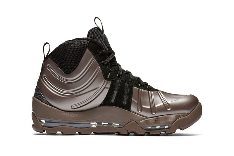 nike air bakin posite silver