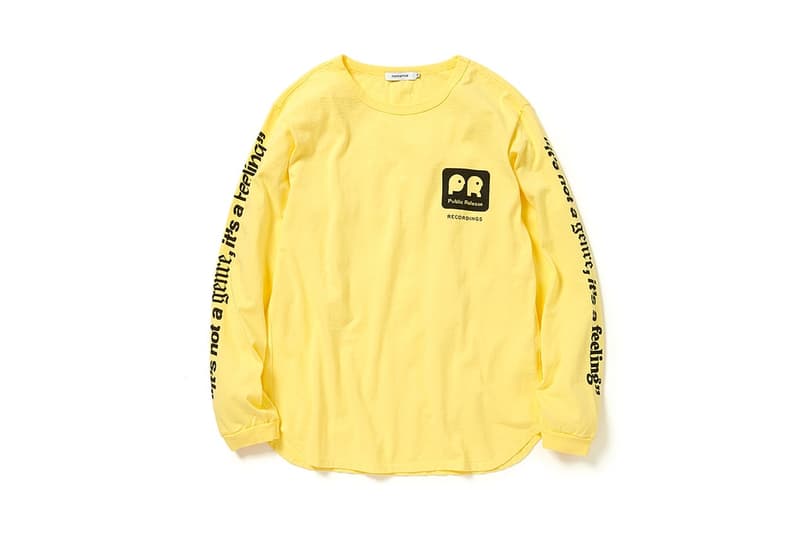 nonnative がサンフランシスコに拠点を置く音楽レーベル Public Release Recordings とのカプセルコレクションを発表 グラフィックは〈SILAS〉や〈Palace〉などとのコラボレーションを実現してきた Fergus Purcell が担当 Tシャツ フーディ 2wayバッグ
