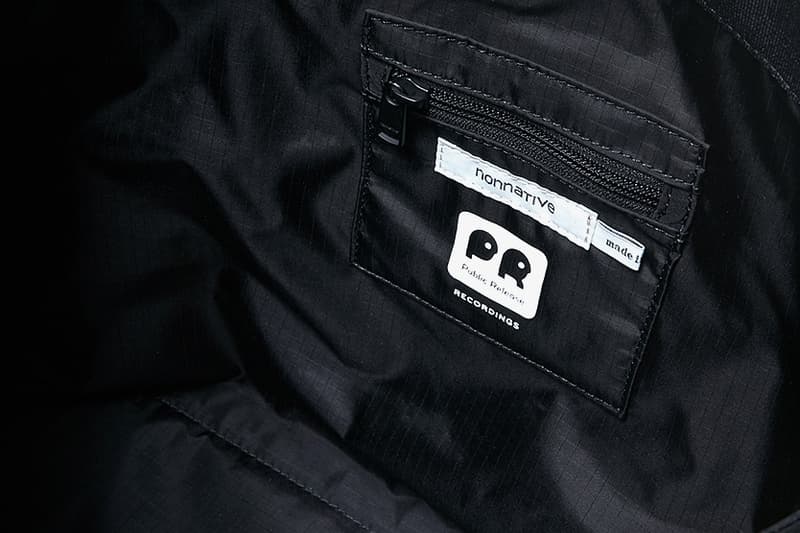 nonnative がサンフランシスコに拠点を置く音楽レーベル Public Release Recordings とのカプセルコレクションを発表 グラフィックは〈SILAS〉や〈Palace〉などとのコラボレーションを実現してきた Fergus Purcell が担当 Tシャツ フーディ 2wayバッグ