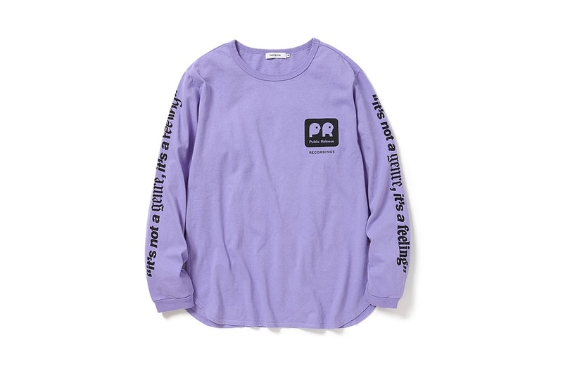 nonnative がサンフランシスコに拠点を置く音楽レーベル Public Release Recordings とのカプセルコレクションを発表 グラフィックは〈SILAS〉や〈Palace〉などとのコラボレーションを実現してきた Fergus Purcell が担当 Tシャツ フーディ 2wayバッグ
