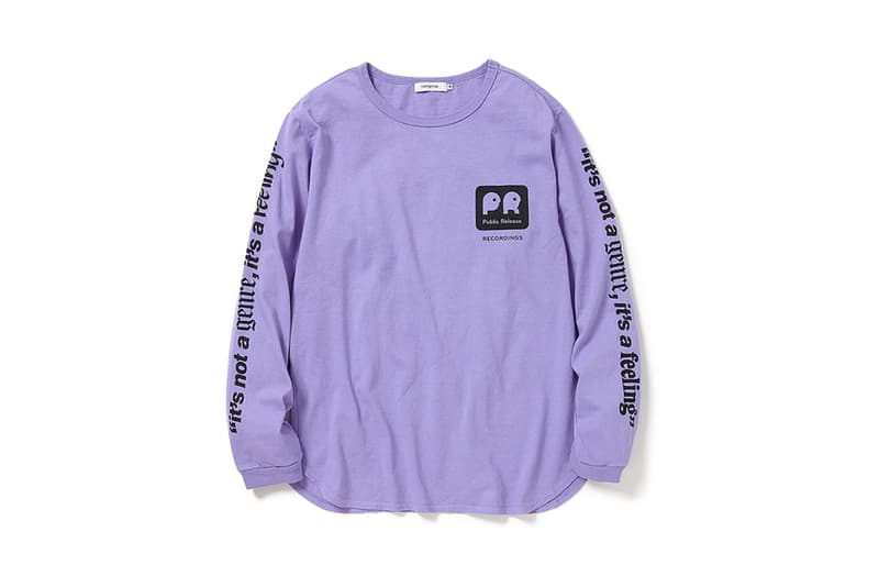 nonnative がサンフランシスコに拠点を置く音楽レーベル Public Release Recordings とのカプセルコレクションを発表 グラフィックは〈SILAS〉や〈Palace〉などとのコラボレーションを実現してきた Fergus Purcell が担当 Tシャツ フーディ 2wayバッグ