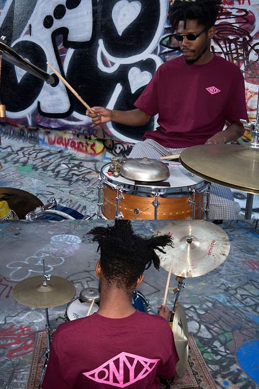 NYのストリートシーンで話題のジャズ集団 Onyx Collective から2017年秋冬Tシャツコレクションが登場 オニキス・コレクティブ ニューヨーク NYC ジャズ Tシャツ 2017aw pre autumn winter ハイプビースト hypebeast バンド