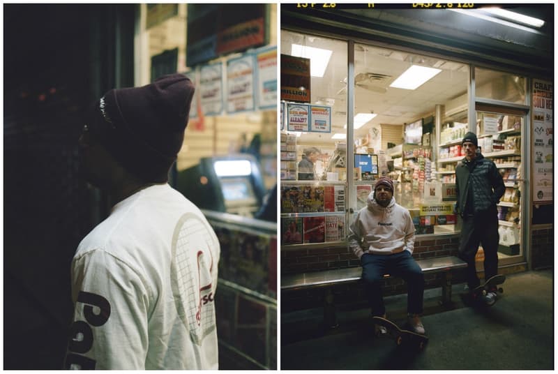 元プロスケーターが撮り下ろした新鋭ブランド Paterson. の2017年ホリデーコレクションのルックブック 国内では審美眼に定評のある『WISM』や『AMERICAN RAG CIE』が取り扱い中 刺繍 ロングスリーブTシャツ フーディ ビーニー