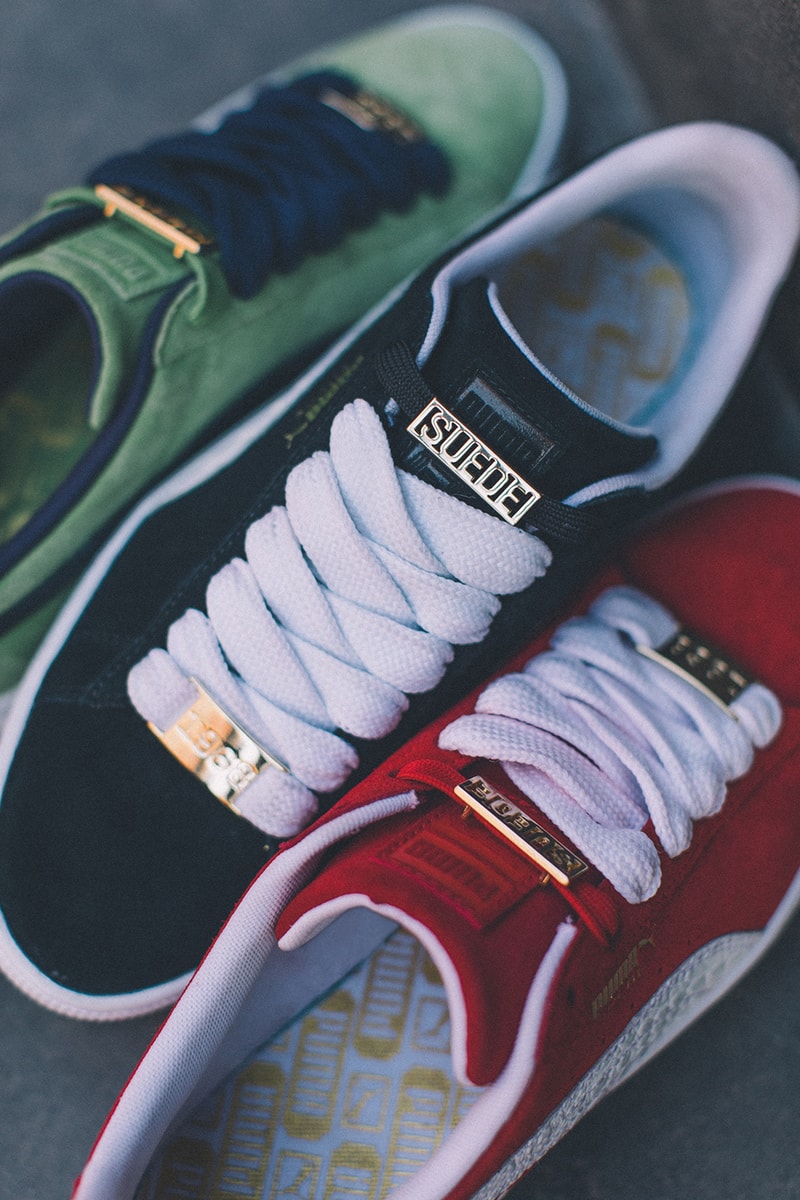 PUMA より名作モデル SUEDE 50周年を記念した“BBOY”カプセルコレクションが到着 名作モデルに紐付いたアパレルウェアもレトロシックな装いでカムバック