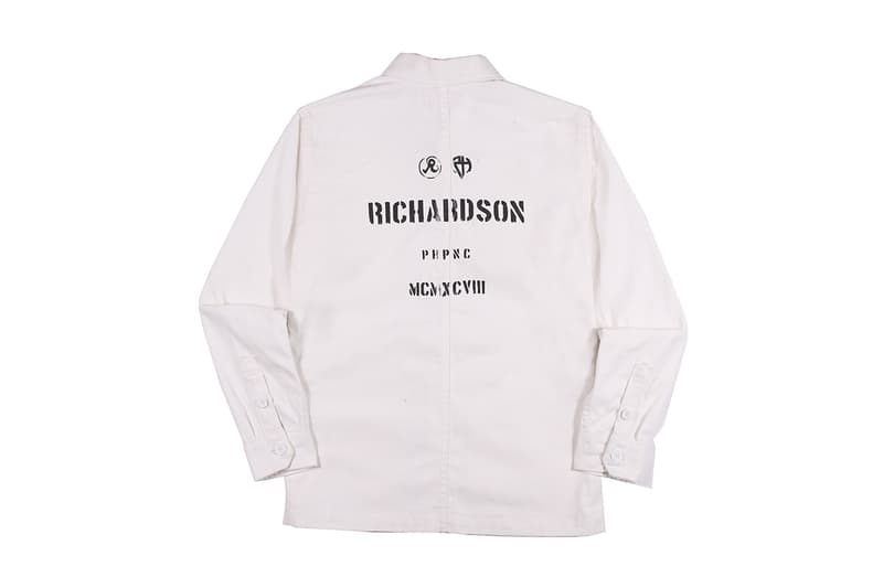 Richardson よりワークウェアのシルエットを纏ったクリーンな印象の2017年秋冬コレクションがドロップ リチャードソン 2017aw autumn winter クリーン ホワイト ブラック シンプル ワークウェア 作業服 ハイプビースト hypebeast Richardson よりステンシルが男心をくすぐる2017年秋冬ワークウェアコレクションが登場