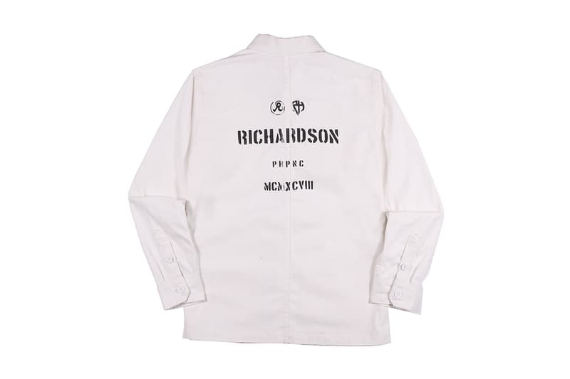 Richardson よりワークウェアのシルエットを纏ったクリーンな印象の2017年秋冬コレクションがドロップ リチャードソン 2017aw autumn winter クリーン ホワイト ブラック シンプル ワークウェア 作業服 ハイプビースト hypebeast Richardson よりステンシルが男心をくすぐる2017年秋冬ワークウェアコレクションが登場