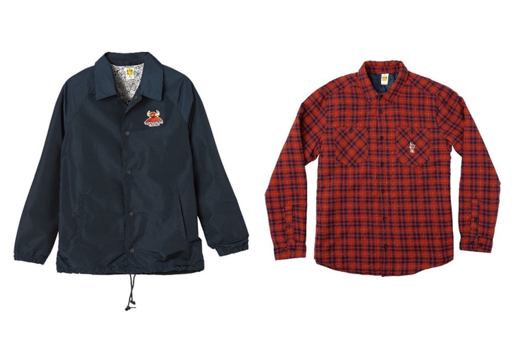 RVCA x TOY MACHINE のレイドバックなコラボコレクション