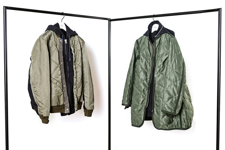 DSM 限定展開の sacai gem よりミリタリーウェアをベースとした新作アウターが登場