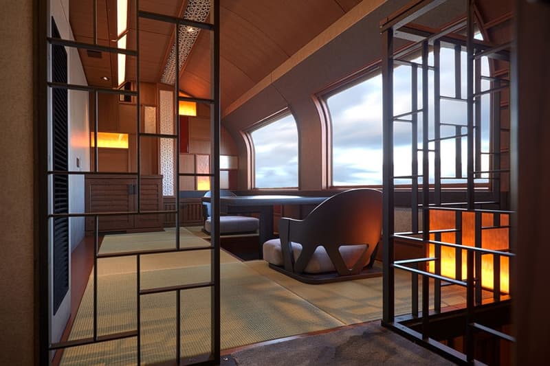 畳や檜風呂を備えた高級旅館さながらの寝台列車“四季島”をチェック shikishima shiki-shima train 寝台 列車 和風 旅行 JR 東日本 東北 北海道 ハイプビースト