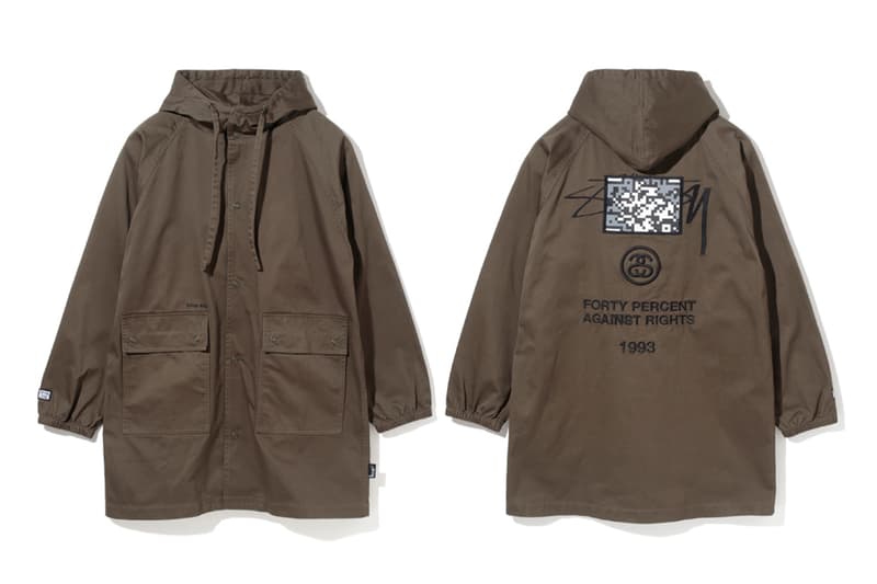 STÜSSY x FPAR® の強力タッグによる共同製作カプセルコレクションが登場 ステューシー  フォーティー パーセント アゲインスト ライツ
