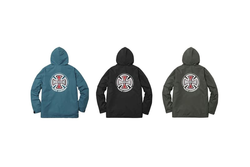 Supreme x Independent 2017年秋冬コレクション 世界最高の性能と創業当時から変わることのないアティチュードで不動の地位を確立する老舗スケートカンパニーとのコラボが復活 スケートボード シュプリーム インディペンデント インディ HYPEBEAST ハイプビースト コラボレーション