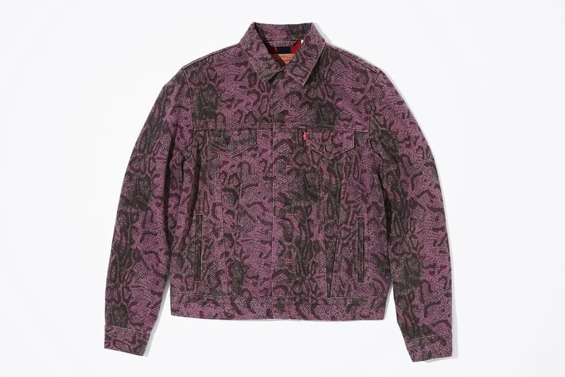 Supreme x Levi’s® 2017 秋冬コレクションの全貌が明らかに シュプリーム リーバイス 固い絆で結ばれる伝統のコラボレーションからスネークスキンをキーデザインとしたデニムピース2型が登場