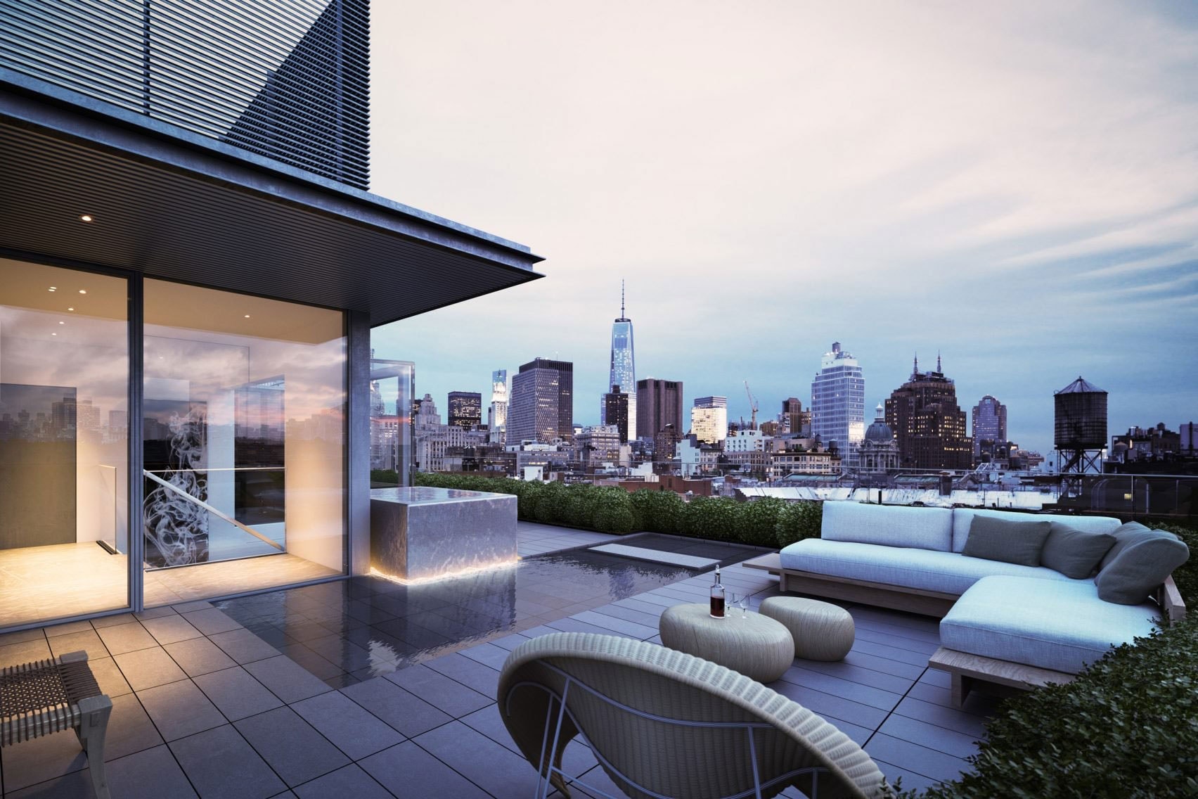 世界的建築家・安藤忠雄による大人のペントハウスが高級住宅街エリザベス通りに完成 無駄な装飾を一切省いたミニマルテイストな空間こそ、ニューヨーカーの憧れ