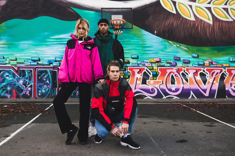 The North Face が90年代のアイコニックなアウター類をフィーチャーしたキャンペーンビジュアルを公開