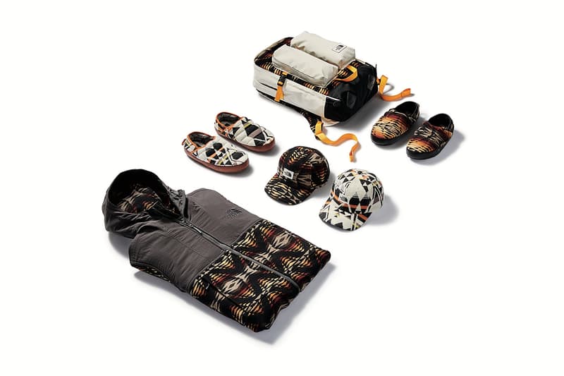 TNF の機能ウェアに世界で最も有名なトライバル柄ウールを融合 冬の両雄 The North Face x Pendleton のコラボレーションが実現 ザ・ノース・フェイス ペンドルトン ウール ヌプシ マウンテンジャケット バックパック アウター HYPEBEAST ハイプビースト