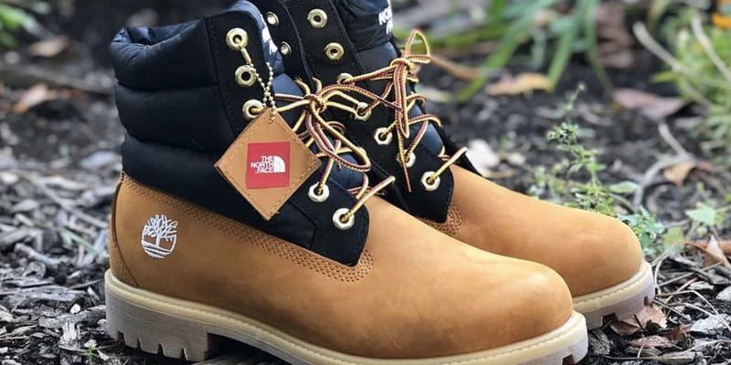 timberland x tnf