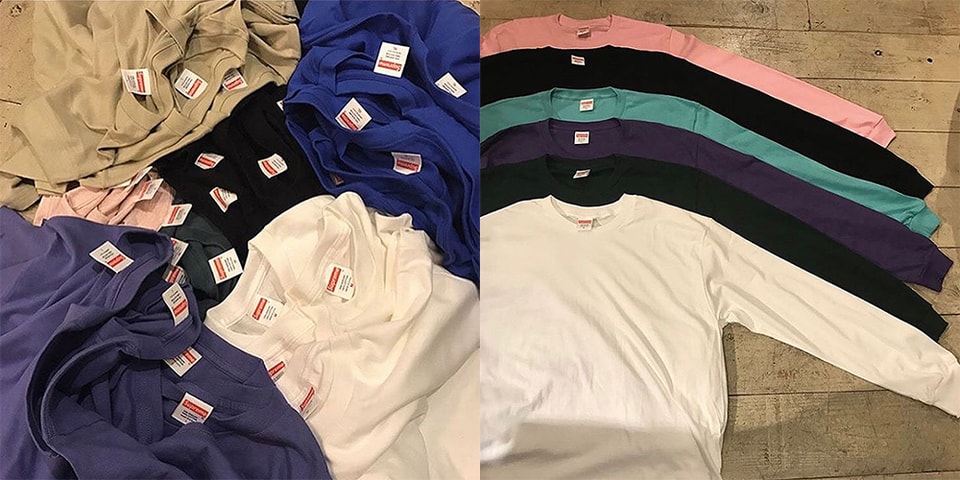 東京の古着屋 What Z Up Harajuku に Supreme の無地tシャツが大量入荷 Hypebeast Jp