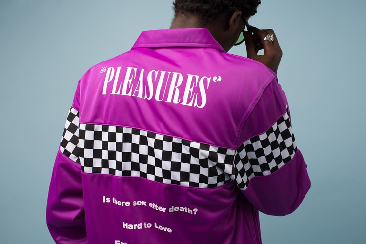 WISM x PLEASURES より今の時代感を注いだ別注トラックジャージが登場