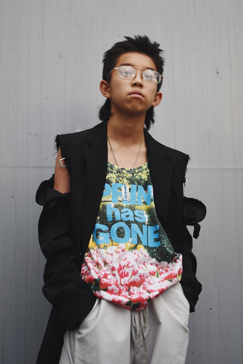 Interviews：ヴァージルも認めた中学生ファッショニスタ YOSHI が描く自身の未来とスタイルインスピレーション 〈Raf Simons〉や〈UNDERCOVER〉などの入手困難なアーカイブを扱う注目の新ショップ『EMPTY R_ _M』がYOSHIをモデルに起用したエディトリアルも独占公開 インタビュー LDH ヨシ  _____226_____ HYPEBEAST ハイプビースト
