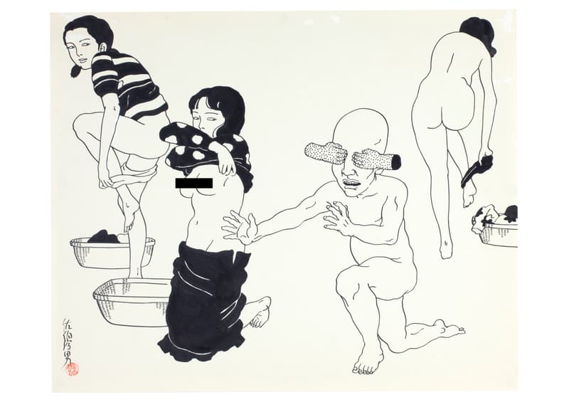 エロス、ユーモア、ホラーが織り交ざった佐伯俊男の過去最大規模個展 “雲然”