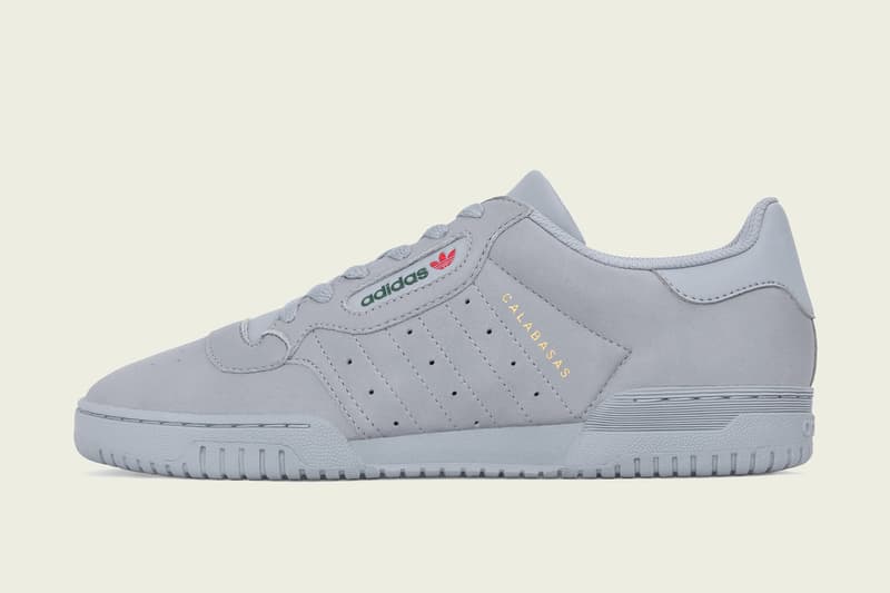 グレーカラーの新作YEEZY POWERPHASE のオフィシャルビジュアル＆発売情報が解禁