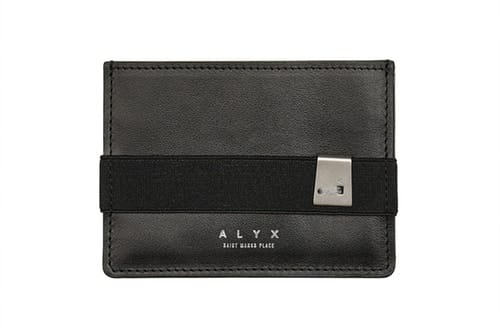 注目度上昇中の ALYX よりブランド初となるレザー小物コレクションが登場