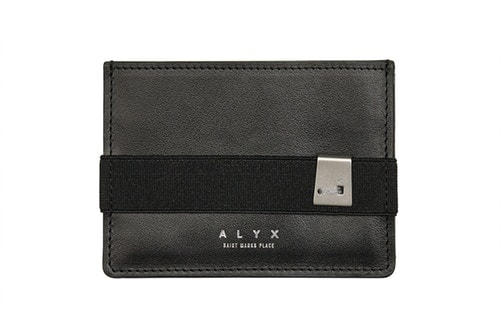 注目度上昇中の ALYX よりブランド初となるレザー小物コレクションが登場