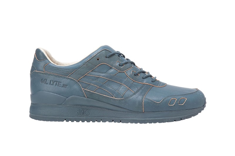 ASICS Tiger より本藍染め皮革仕様かつ日本製の“粋”な GEL-LYTE III が登場